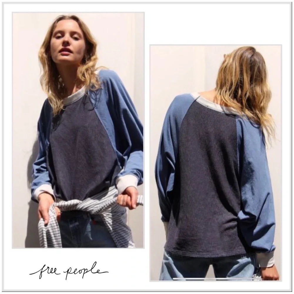 NEW Free People Game Time Tee In Peach - Picture 1 of 11